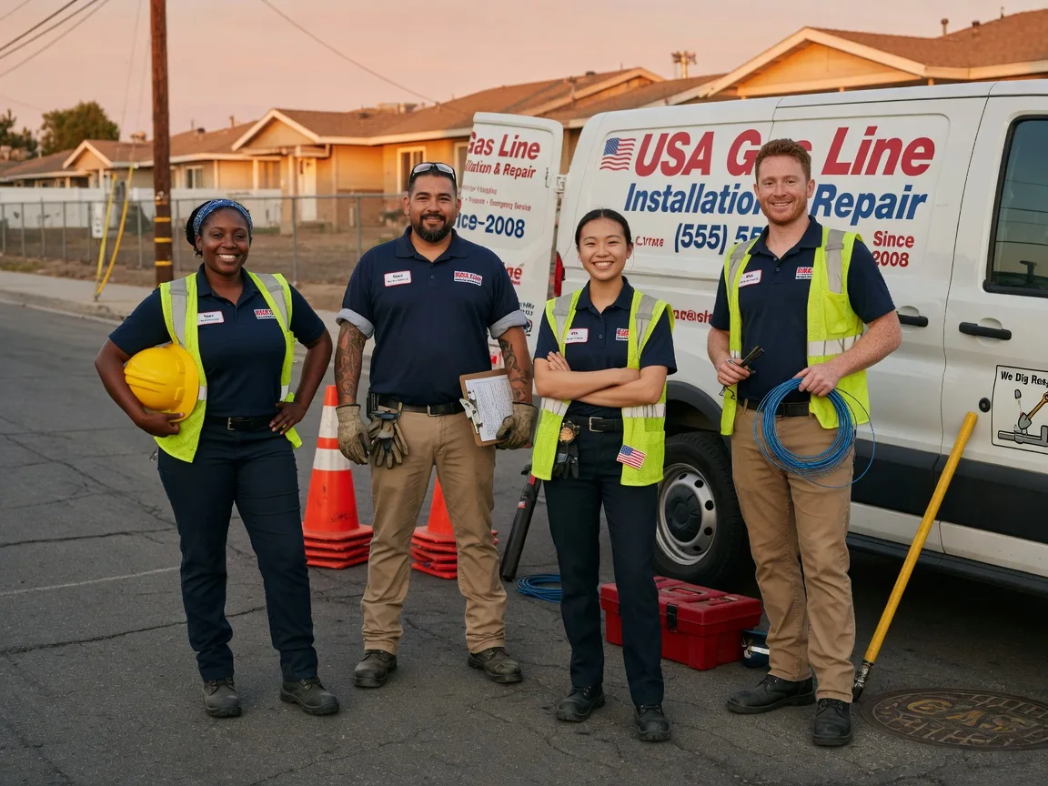 Gas Line Installation company in Mentone, CA